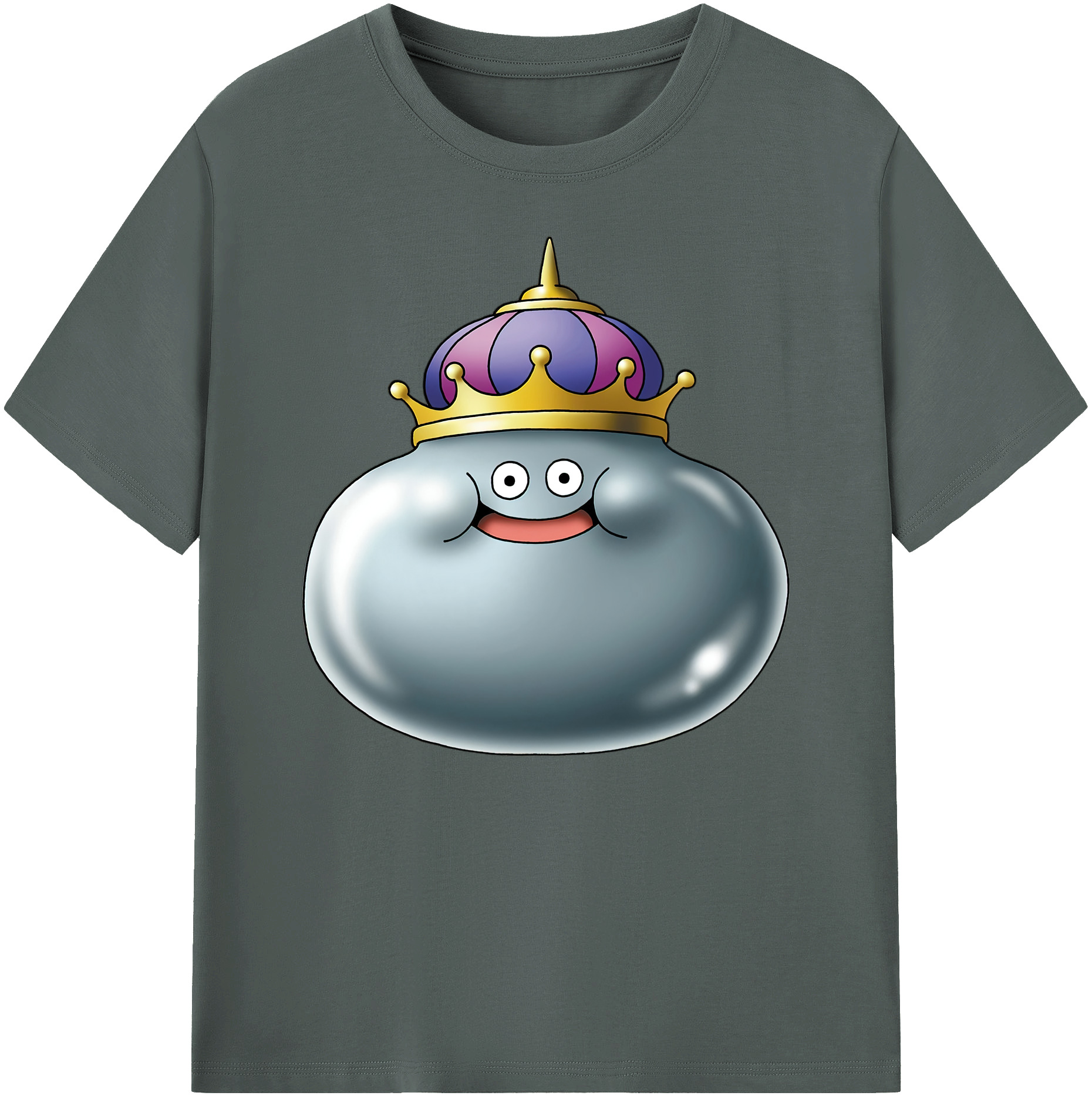 （画像用） ドラゴンクエスト Doragon Kuesuto Dragon Quest 綿100％ メンズ半袖Tシャツ｜肌触りやわらか＆通気性